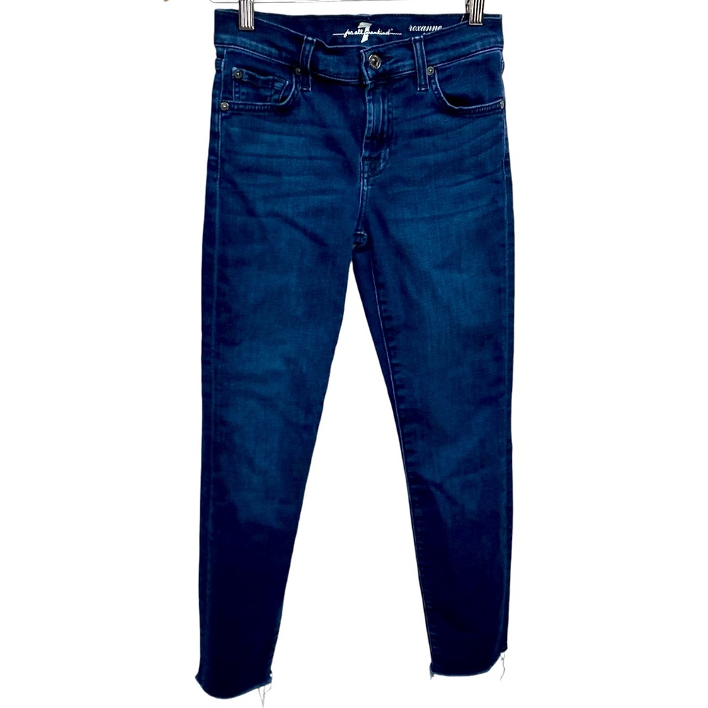 7 For all Mankind Jeans 25 Roxanne Ankle 25 Blue
